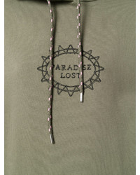 Женский оливковый худи от Aalto