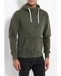 Мужской оливковый худи от Superdry