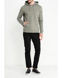 Мужской оливковый худи от Topman