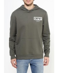 Мужской оливковый худи от Topman