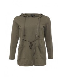 Женский оливковый худи от Ulla Popken