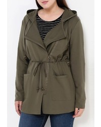 Женский оливковый худи от Ulla Popken