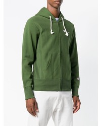 Мужской оливковый худи от Champion