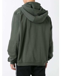 Мужской оливковый худи от Amen