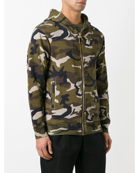 Мужской оливковый худи от Palm Angels