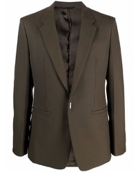 Мужской оливковый шерстяной пиджак от Givenchy