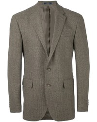 Мужской оливковый шерстяной пиджак от Polo Ralph Lauren