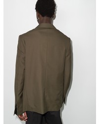 Мужской оливковый шерстяной пиджак от Tom Wood