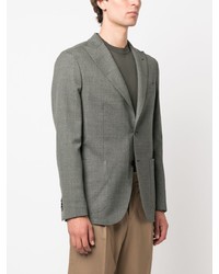 Мужской оливковый шерстяной пиджак от Boglioli