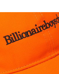 Мужская оранжевая бейсболка от Billionaire Boys Club