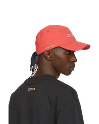 Мужская оранжевая бейсболка от Reebok By Pyer Moss