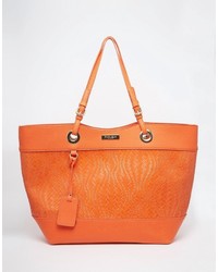 Оранжевая большая сумка от Carvela