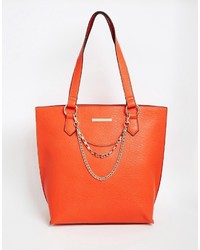 Оранжевая большая сумка от Little Mistress