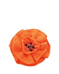 Оранжевая брошь от Seanna