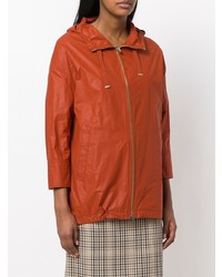 Женская оранжевая ветровка от Herno