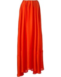 Оранжевая длинная юбка от A.F.Vandevorst