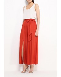 Оранжевая длинная юбка от Vis-a-Vis