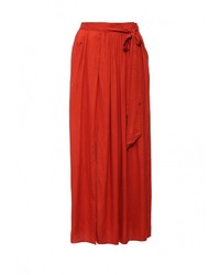 Оранжевая длинная юбка от Vis-a-Vis