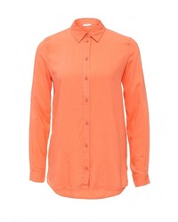 Женская оранжевая классическая рубашка от Jacqueline De Yong
