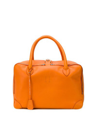 Оранжевая кожаная большая сумка от Golden Goose Deluxe Brand
