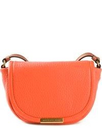 Оранжевая кожаная сумка-саквояж от Marc by Marc Jacobs