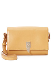 Женская оранжевая кожаная сумка от Foley + Corinna