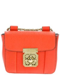 Оранжевая кожаная сумочка от Chloé