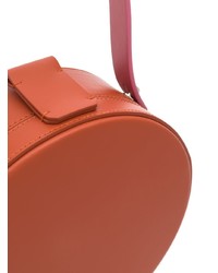Оранжевая кожаная сумочка от Nico Giani