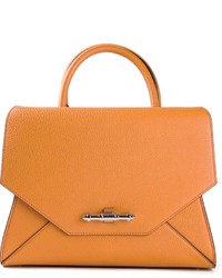 Оранжевая кожаная сумочка от Givenchy