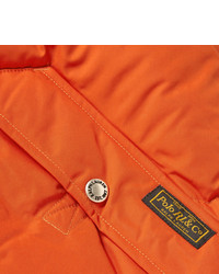 Мужская оранжевая куртка без рукавов от Polo Ralph Lauren