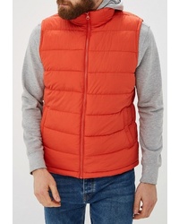 Мужская оранжевая куртка без рукавов от Gap