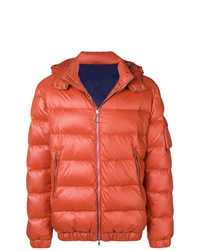 Мужская оранжевая куртка-пуховик от Eleventy
