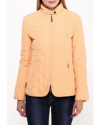 Женская оранжевая куртка-пуховик от Husky