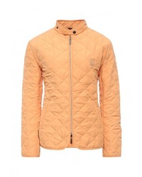 Женская оранжевая куртка-пуховик от Husky