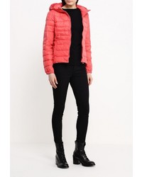 Женская оранжевая куртка-пуховик от Only