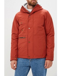 Мужская оранжевая куртка-пуховик от Quiksilver