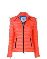 Женская оранжевая куртка-пуховик от Rossignol