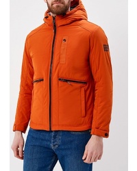 Мужская оранжевая куртка-пуховик от Winterra