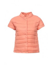 Женская оранжевая куртка-пуховик от Z-Design