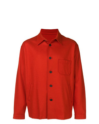 Мужская оранжевая куртка-рубашка от 08sircus