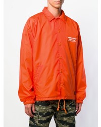Мужская оранжевая куртка-рубашка от Neighborhood