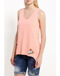 Женская оранжевая майка от Desigual