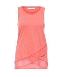 Женская оранжевая майка от Desigual