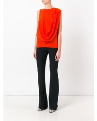 Женская оранжевая майка от Gianluca Capannolo