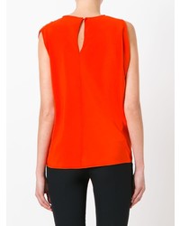 Женская оранжевая майка от Gianluca Capannolo