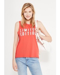 Женская оранжевая майка от Mango