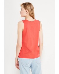 Женская оранжевая майка от Mango