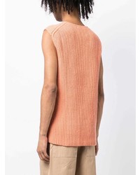 Мужская оранжевая майка от Jil Sander