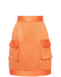 Оранжевая мини-юбка от Bambah
