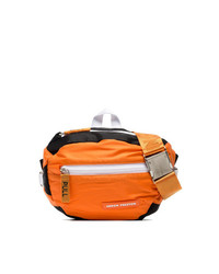 Оранжевая нейлоновая поясная сумка от Heron Preston